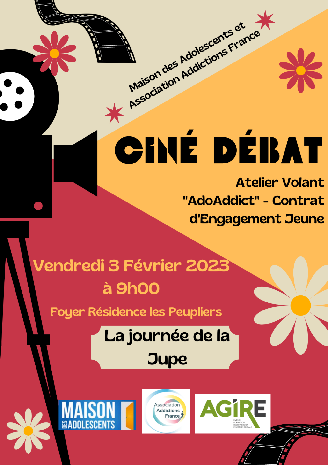 Montceau-les-Mines : ciné débat "la journée de la jupe"
