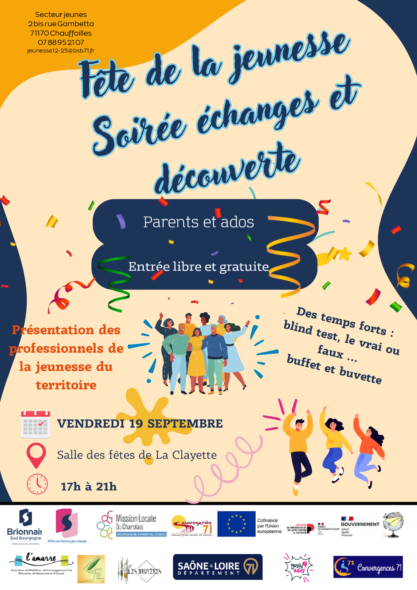 Chauffailles - soirée de la jeunesse