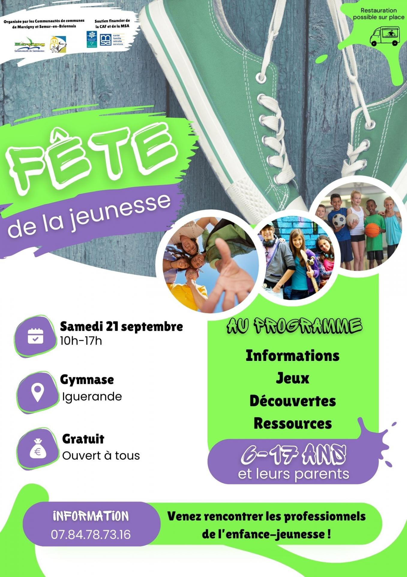 Fête de la jeunesse à Iguerande le 21/09/2024